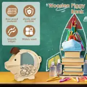 Piggy Bank Kids Piggy Bank Wooden Piggy Banks for Boys and Girls Cute guPOY