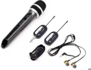 VocoPro All-in-one wireless Microphone / Wireless in-ear Receiver System