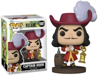 Funko Pop! DISNEY VILLAINS - CAPTAIN HOOK INSTOCK READY TO SHIP PETER PAN