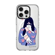 iPhone 16 Pro Clear Case MagSafe Compatible CAT WOMAN