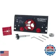 Milescraft 1342 Euro Hinge Jig – Concealed Hinge Jig, Drilling Guide, Drill G
