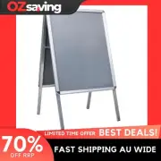 poster stand A1 size silver lightweight collapsible advertising display 1203