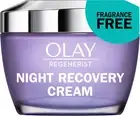 Olay Night Cream Regenerist Night Recovery Anti-Aging Face Moisturizer 1.7 Oz
