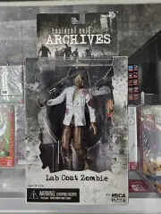 NECA Resident Evil Archives Series 2 Lab Coat Zombie 7" Action Figure 2006 NEW
