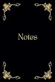 Art Deco Notebook: 6" x 9" | Lined | Paperback | Glossy Cover | Journal | Records