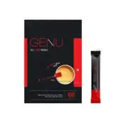 Genu Stevia Protein Coffee Zero Sugar 9.8g 100 Sticks Cafe Korea Beverage