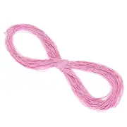 109 Yards Elastic Cord Heavy Stretch String Rope 1.5mm Light Pink