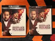 SHERLOCK HOLMES: A GAME OF SHADOWS 4K UHD Ultra HD/Blu-ray w/SLIPCOVER NEW