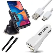 5in1 Car Set For S.Galaxy A22 5G Accessories Charging Cable Holder Touchpen HS2