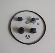 Wurlitzer Jukebox Turntable Motor Mounts, Belt & Grommets 2200, 2204, 2250