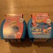 Set of 2 Crayola Scribble Scrubbie Ocean Pets Seashell Splash Set
