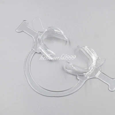 2x Large Dental Cheek Lip Retractor Mouth Opener C-Shape Handle Wing Expanders