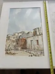 W/C By Artista: Guido Girardi Brière, Chile desierto Atacama "THERMAL BATH"