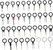 YOSADIER 73pcs Automotive Electrical Terminal Removal Tool Kit Versatile Pin Extractors for Car Motorcycle Disassembly Includes Single Double Pin Options Easy Maintenance