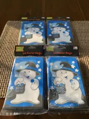 TOTALLY GHOUL BOO TRICK OR TREAT PAPER HALLOWEEN (4) BAGS 40CT KMART VNTG 2000