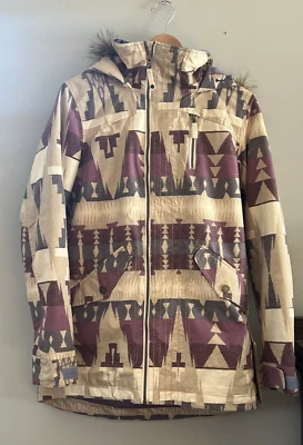 NWT BURTON W's HAZEL Jacket Coat Hooded Snowboard SKi Snow Winter Vision Quest S