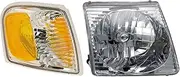 Passenger Side Lighting Kit Compatible with 2001-2003 Ford Explorer Sport 2001-2005 Explorer Sport Trac FO2503170 FO2521164