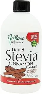 Nirvana Organics Cinnamon Flavour Stevia Liquid 500 ml