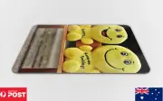 MOUSE PAD DESK MAT ANTI-SLIP|CUTE FUNNY YELLOW COUPLE DOLL