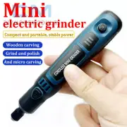 56PCS USB Cordless Electric Grinder Rotary Drill Tool Wood Carving Engraver Set