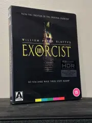 THE EXORCIST III - (4K UHD, Blu-Ray) LE Original Artwork - Arrow UK NEW & OOP