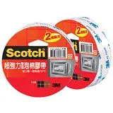 在飛比找遠傳friDay購物優惠-【3M】116 Scotch 48mm×3y 超強力 雙面泡