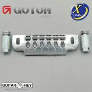 NEW Gotoh 510UB Wrap Around Guitar Bridge Tailpiece Stud Lock - X-CHROME ANTIQUE