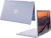 mCover Hard Case ONLY Compatible for 2024~2025 14" HP Chromebook x360 14B-CD0000 Series Laptop Computers (NOT Fitting Any Other HP Chromebook & Windows Notebook PC)- Clear