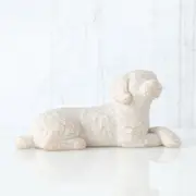 Willow Tree Figurine Love My Dog (Small Lying Down) By Susan Lordi 27790
