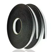 Adhesive Foam Tape Weather Strip for Doors Sticky Foam Strip Insulation Sound...