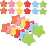 Abaodam Enhanced Classroom Engagement 120 Pcs Large Star Magnets Magnetic Sticker Reward System Whiteboard Fridge Magnets