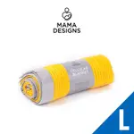 MAMA DESIGNS 英國透氣洞洞毯-茉莉黃 (L號) 彌月禮 空調被 哺乳巾 冷氣毯 嬰兒毯【官方免運快速出貨】