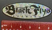 Black Flys Sun Eye Wear skateboarding /Surfing Sticker / Decal