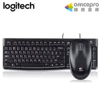 在飛比找蝦皮商城優惠-羅技Logitech 有線鍵盤滑鼠組 MK120黑色 電腦周