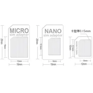 手機SIM卡四件套組 多用途轉接卡 現貨 當天出貨 刀鋒商城