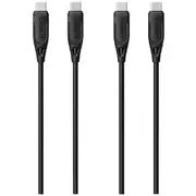 Cygnett Essentials USB-C to USB-C Cable 1m Black 2 Pack