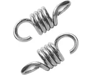 Durable-2pcs Hanging Hooks Weight Spring Hammock Supported Spring Chair for Porch Chairs Hanging Swings