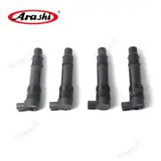 4x Ignition Coil Spark Plug Cap For Kawasaki Versys 650 KLE650C 2007-2012 2008