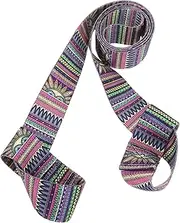 Gogogmee Yoga Mat Holder Strap Stretchable Exercise Mat Sling for Gym Comfortable Shoulder Carry Multi-Functional Black