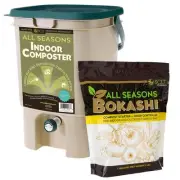 SCD Probiotics All Seasons Indoor Composter, Countertop Kitchen Compost Bin with