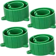TINEASUR 4pcs Electric Car Charging Plug Cap Durable Protective Cover for Trailer Connector Rv Adapter Plastic Design Easy Plug and Play Use Blocks Grime Extends Lifespan