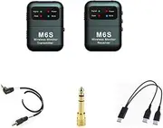 Snblzhef 2.4G Wireless in Ear Monitor System Wireless IEM with Transmitter Receiver Automatic Pairing Professional in Ear Monitor