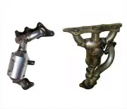 Radiator & Firewall Catalytic Converters for Mitsubishi Endeavor 3.8L 04-11 (for: Mitsubishi)