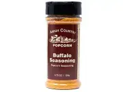 Buffalo Popcorn Seasoning (4) 4.75 oz Containers Free Shipping