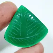 Natural Onyx Chalcedony Handcrafted Designer Carving Gemstone 40.15Ct