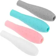 HYTROVE 4pcs Silicone Grip Holder Ergonomic Design for Comfortable Non Slip Stylus Sleeve Compatible with for Writing and Drawing