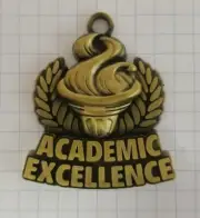 Academic Excellence Medal - Set of 50 Gold Color Excellence Medals for Students.