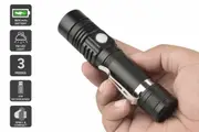 Rechargeable LED 1800mAh Flashlight