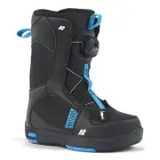 K2 Mini Turbo Youth Snowboard Boots, Black, 11K