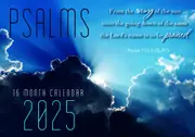 Psalms - 2025 Rectangle Wall Calendar 16 Months by Design Group